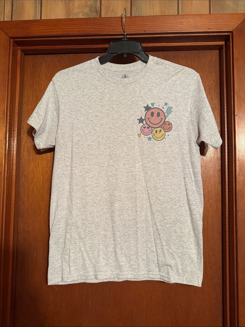 Gildan Light Gray Dryblend V-Neck Tee